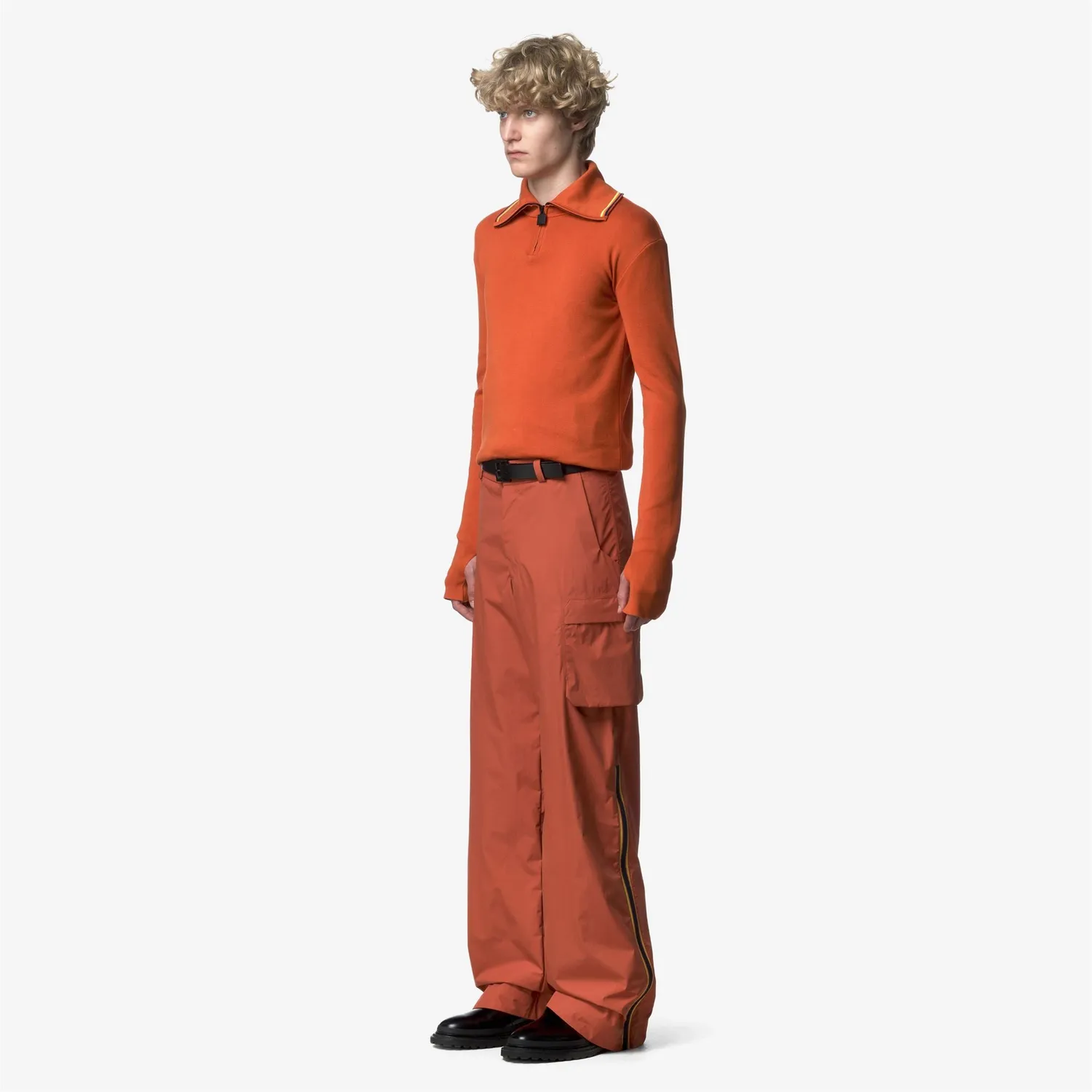 K-Way 4.0 3L Tamey pantaloni portocaliu impermeabili