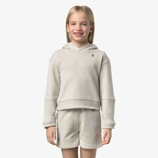 K-Way Ninette PC hanorac fete bej fleece ușor