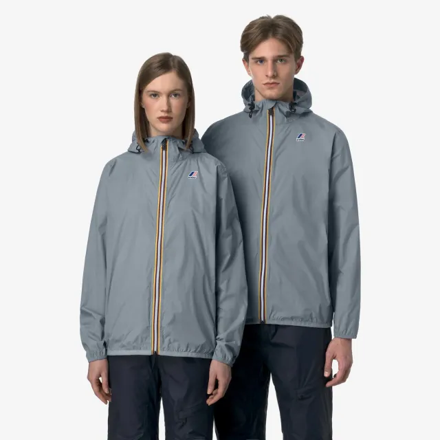 K-Way Le Vrai 4.0 Claude geaca unisex gri impermeabila