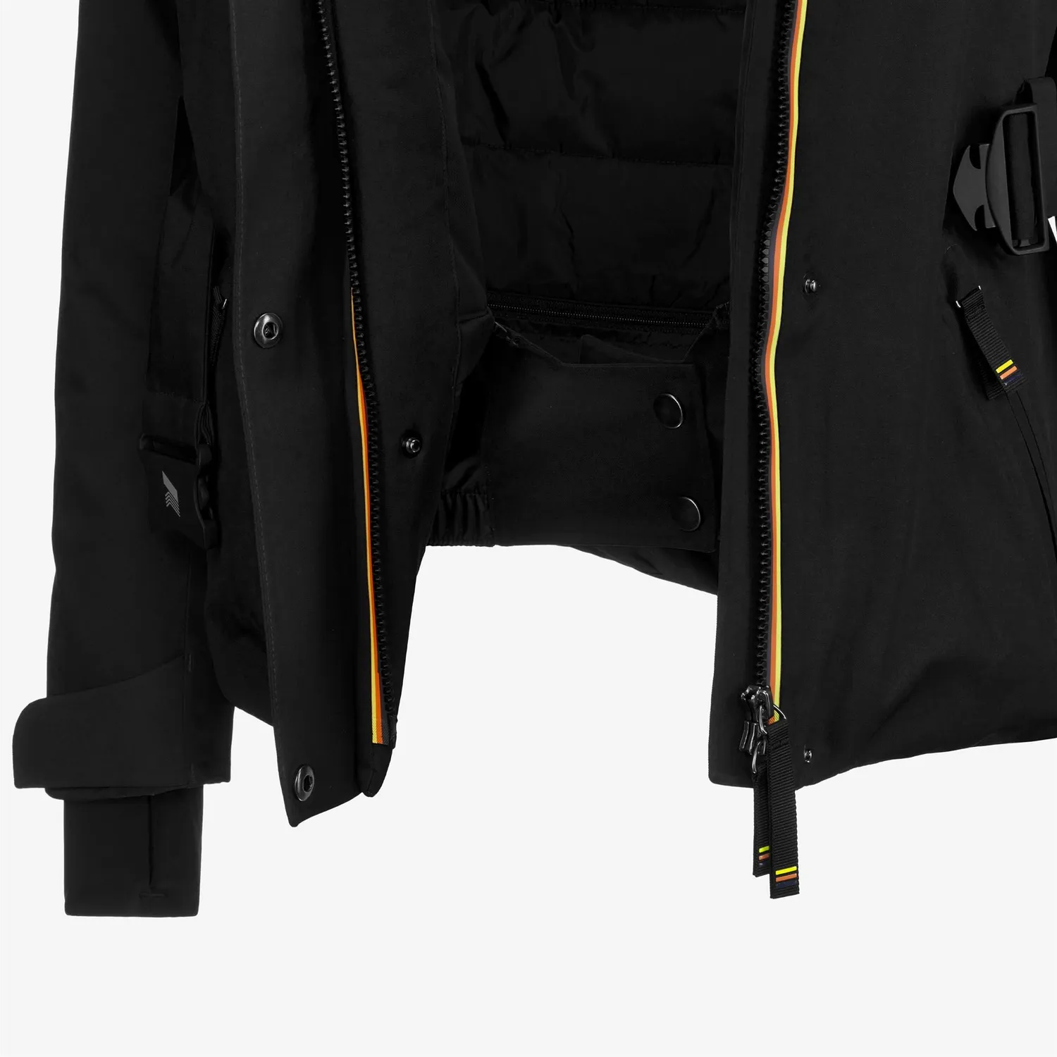 K-Way Chevril Micro Twill geacă neagră schi
