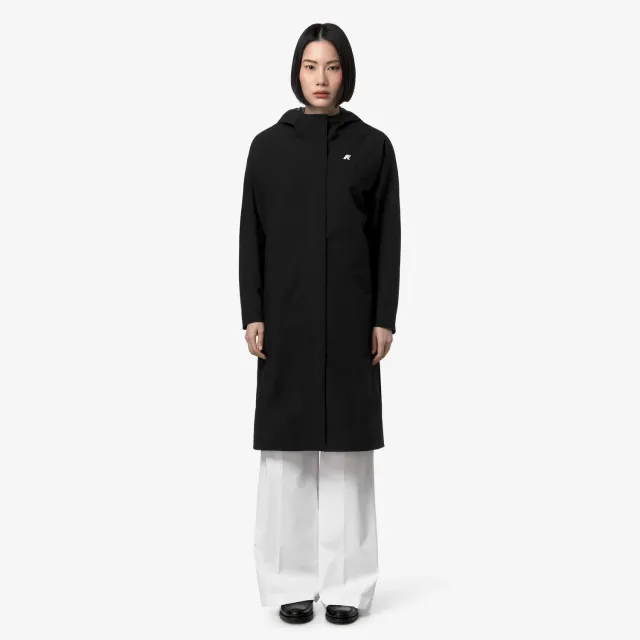 K-Way Tigrit Stretch 2L palton negru XS impermeabil
