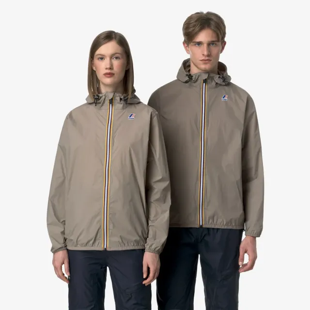 K-Way Le Vrai Claude geaca unisex bej compacta 10K