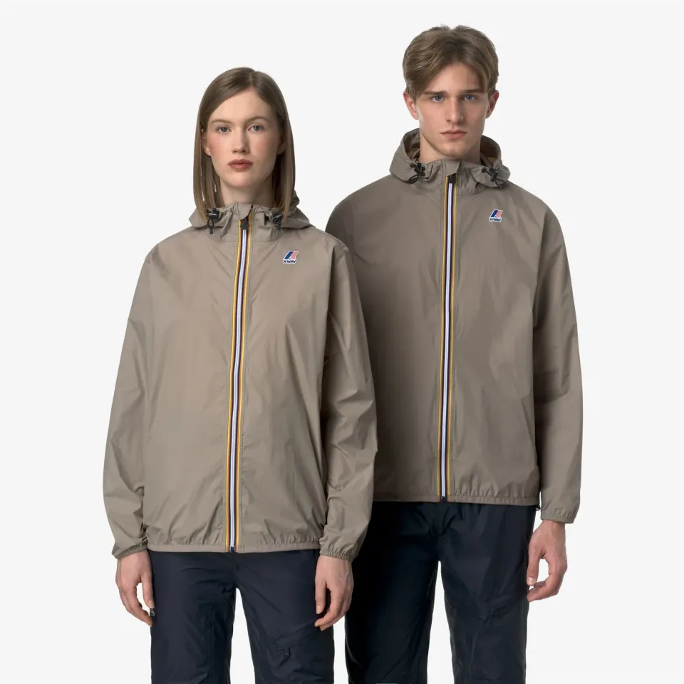 K-Way Le Vrai Claude geaca unisex bej compacta 10K