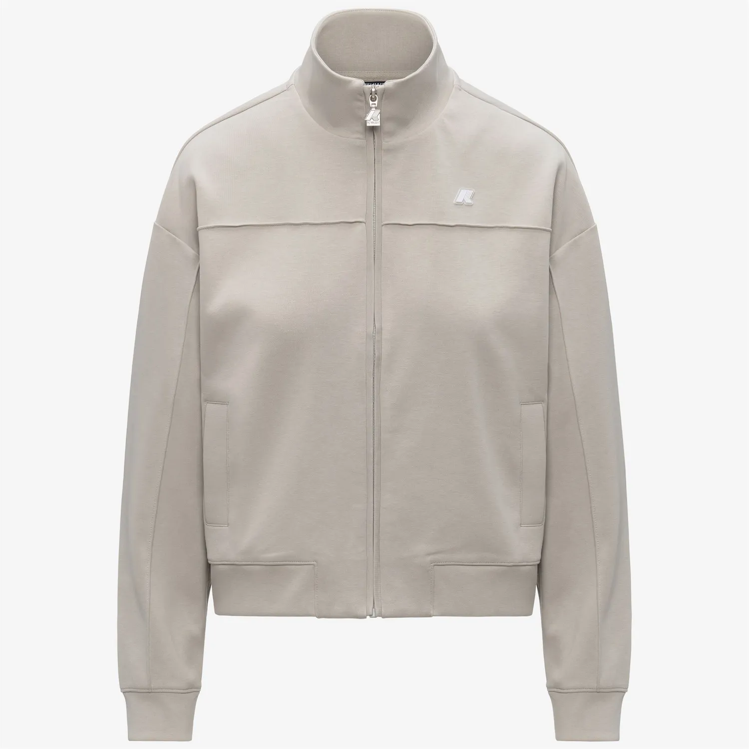 K-Way Arvinne hanorac dama bej Beige Lt cropped