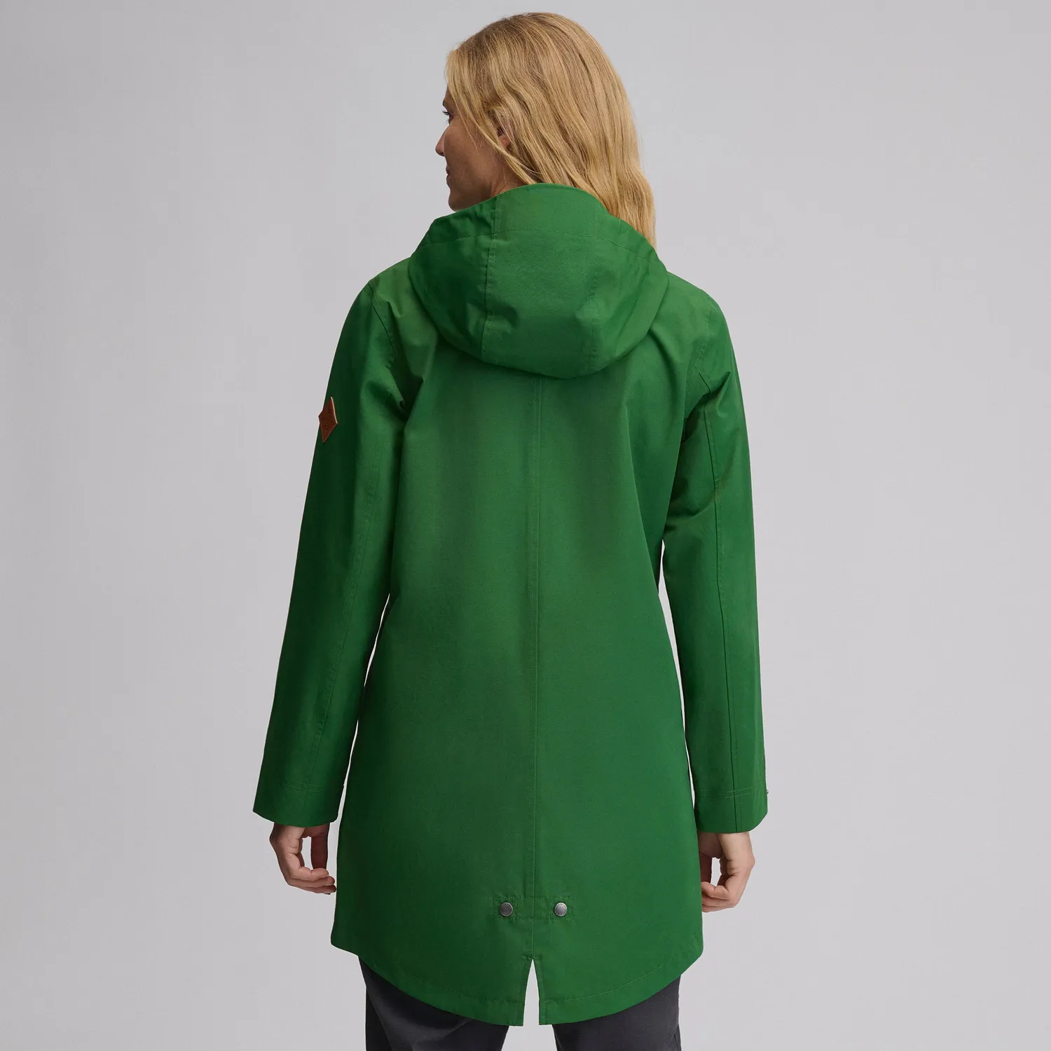 Eddie Bauer Charly Waterproof Hooded Rain Parka palton dama impermeabil lung
