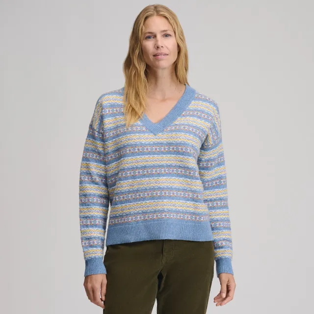 Eddie Bauer Signature pulover dama cu model Rattan