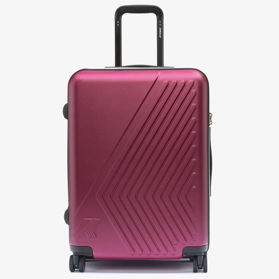 K-Way Eudoxieur Logo troler rosu rigid 57L