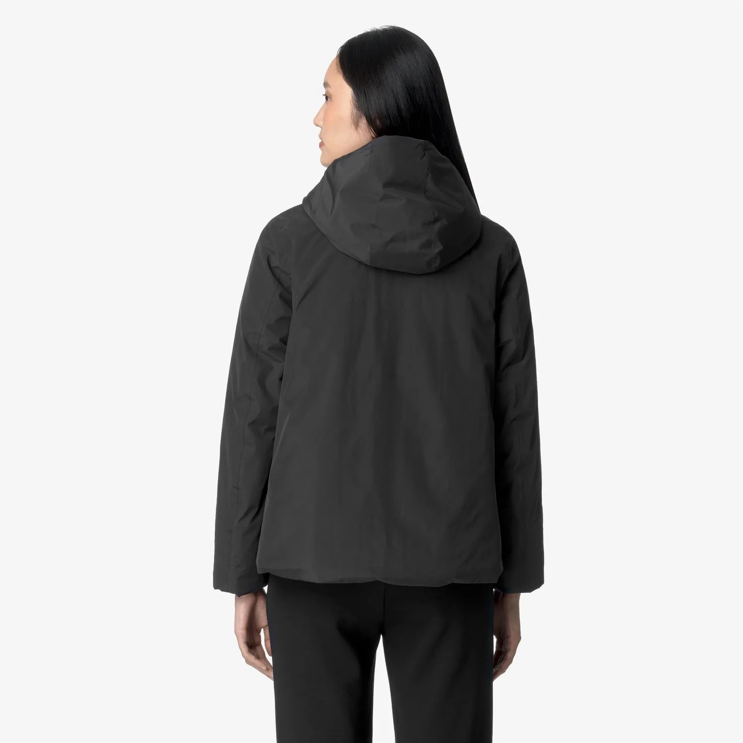 K-Way Marlette Soft Touch geaca dama neagra calduroasa