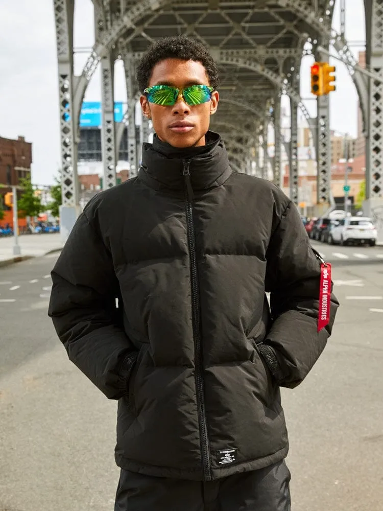 Alpha Industries Puffer Parka geaca puffer neagra groasa