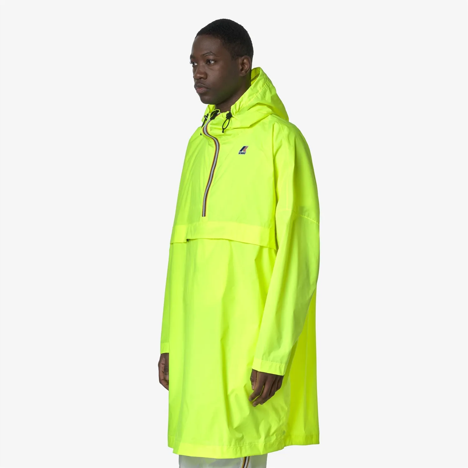 K-Way Le Vrai Fortune poncho galben ploaie lung