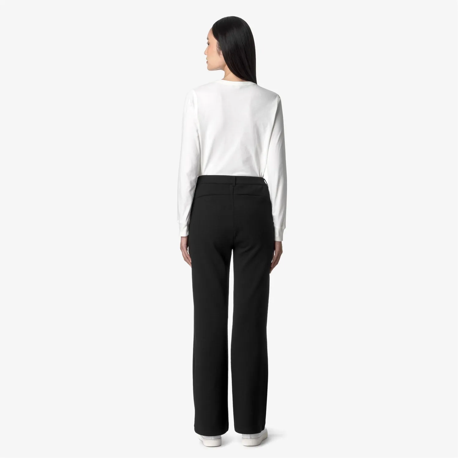 K-Way Janinne Light Spacer pantaloni sport dama negri evazati