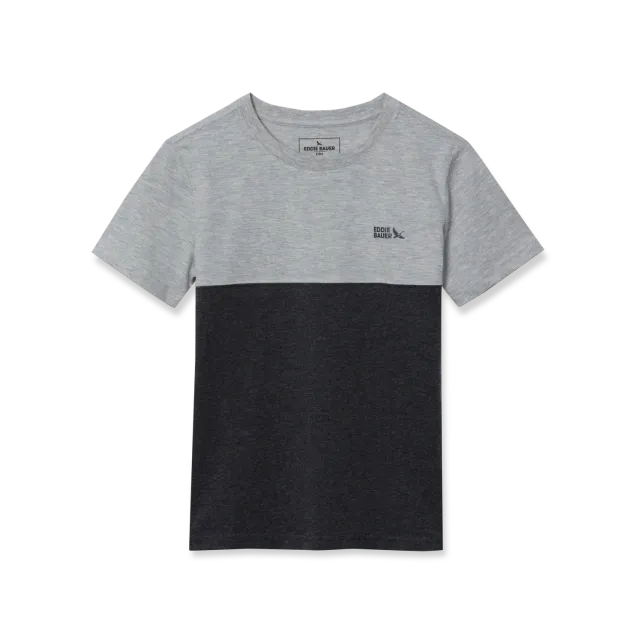 Eddie Bauer Colorblock tricou baieti bleumarin bumbac