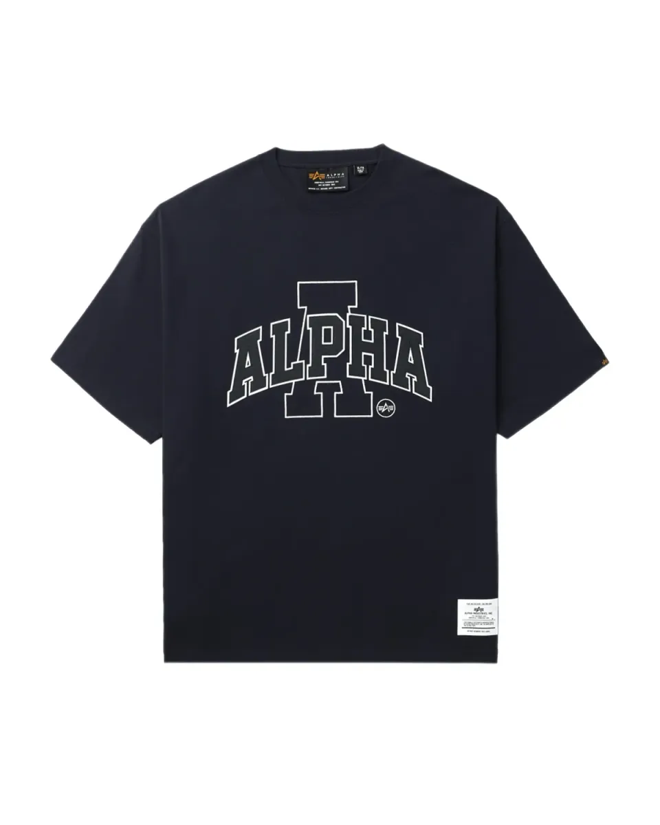 Alpha Industries UNFRM Uni tricou negru bumbac