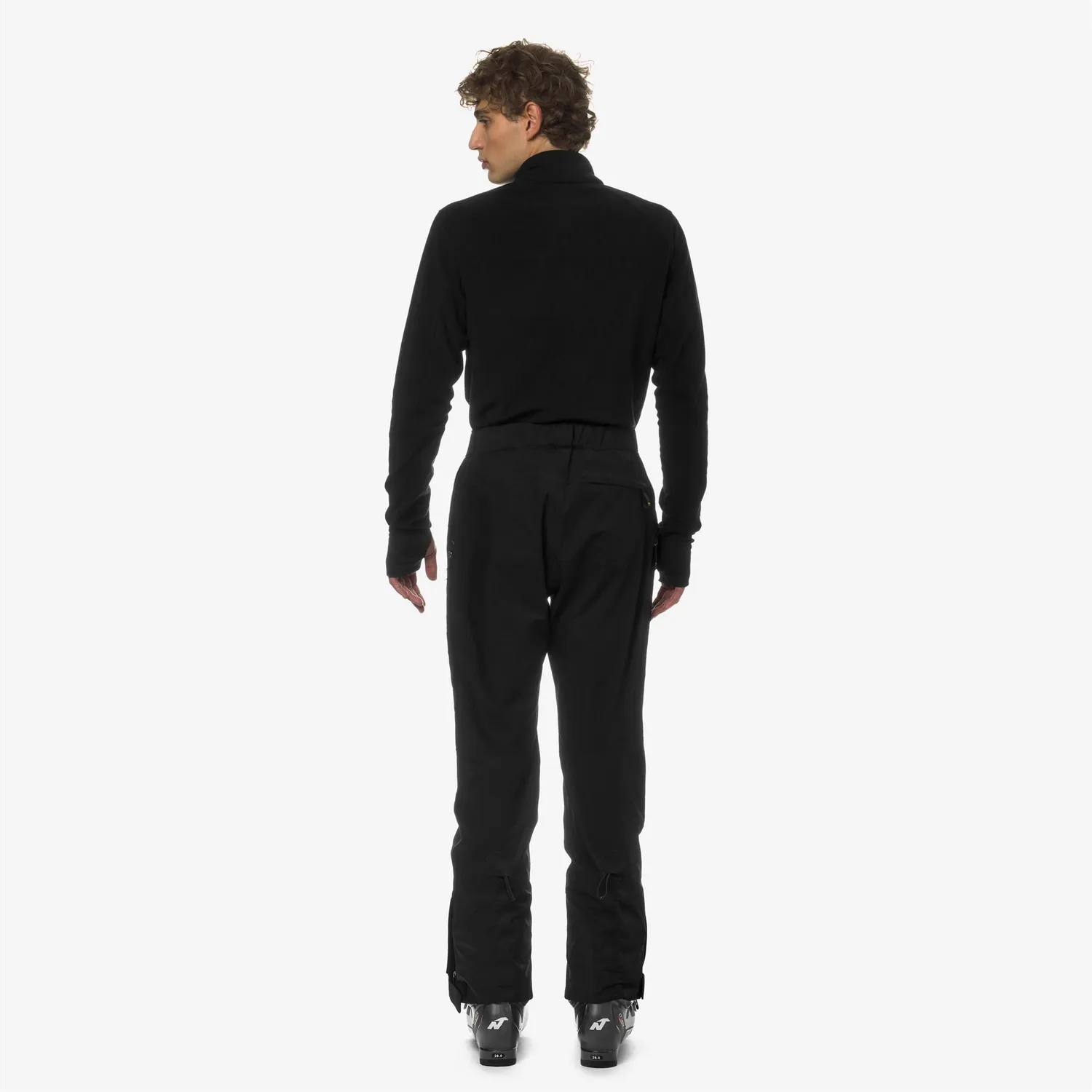 K-Way Aussois Micro Twill 3 Layers pantaloni schi negri