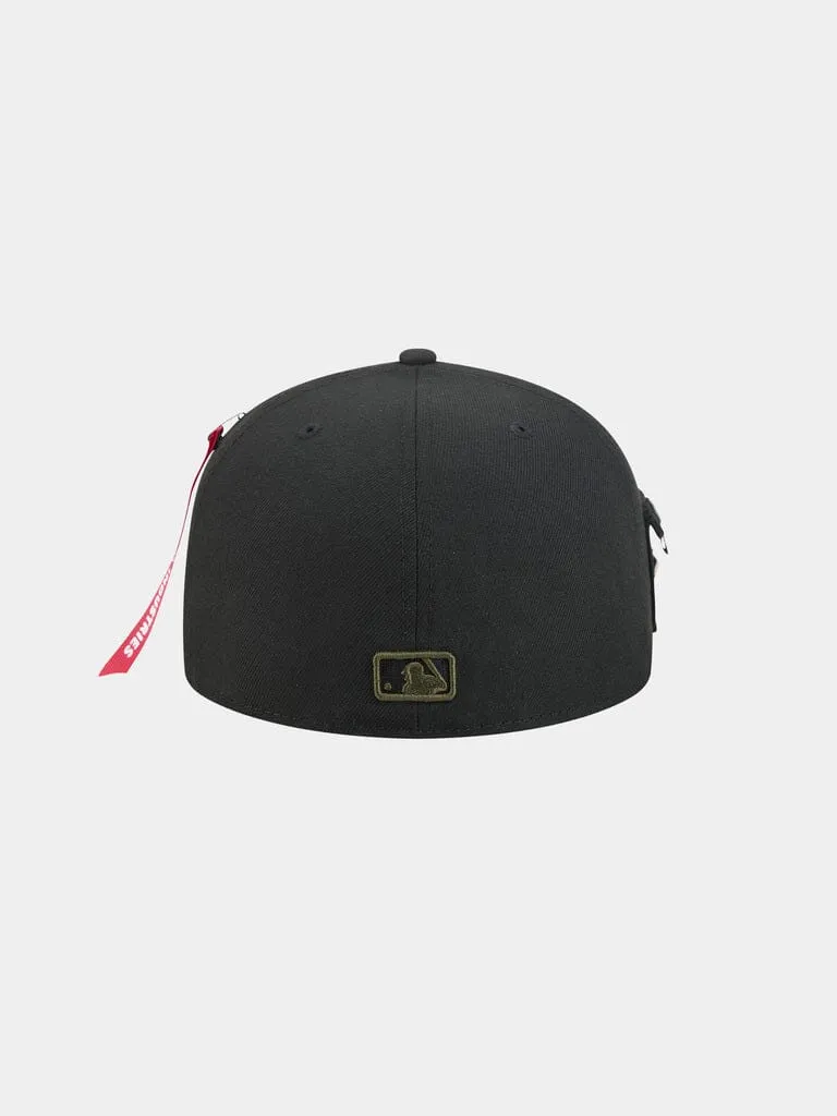 Alpha Industries New York Mets 59Fifty șapcă neagră