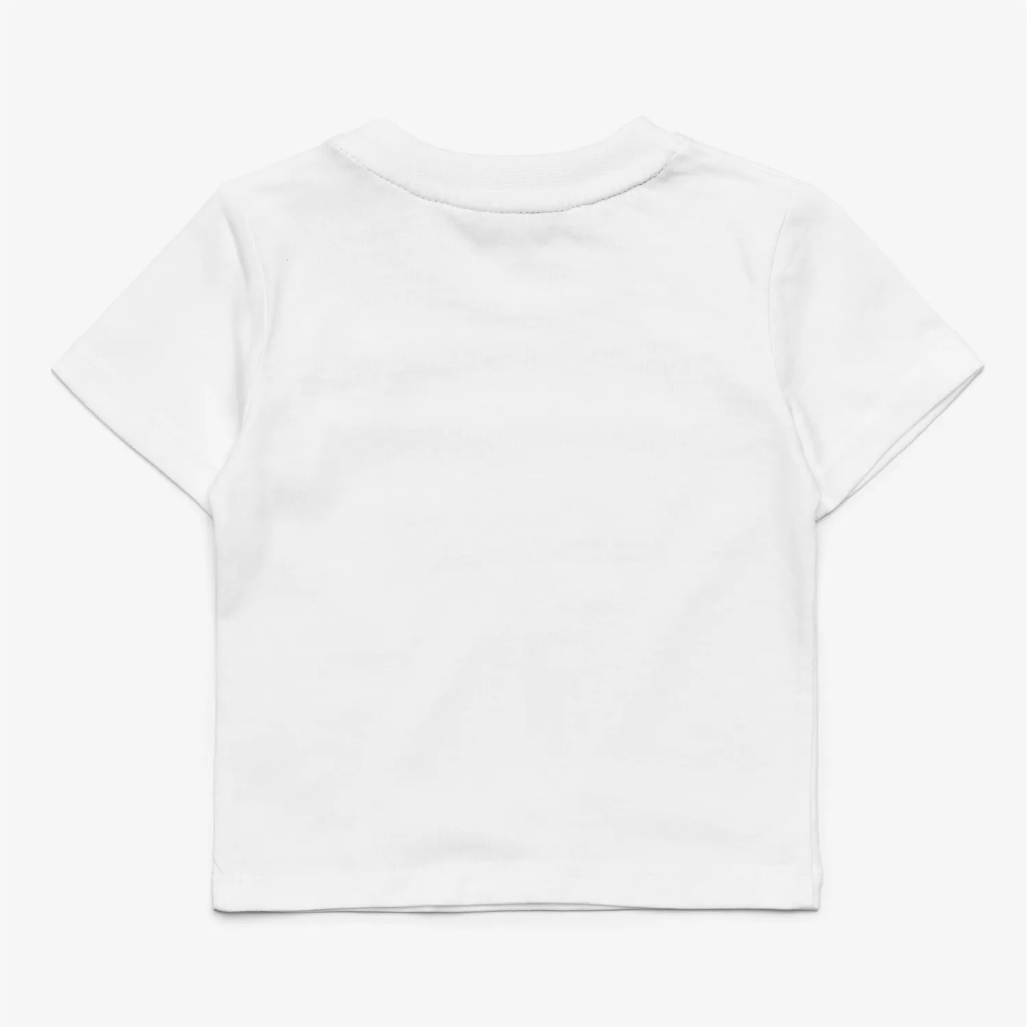K-Way E. Pete Jersey tricou copii alb bumbac cu capse