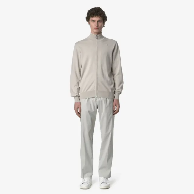 K-Way Ralph Twill Tech pantaloni chino bej stretch