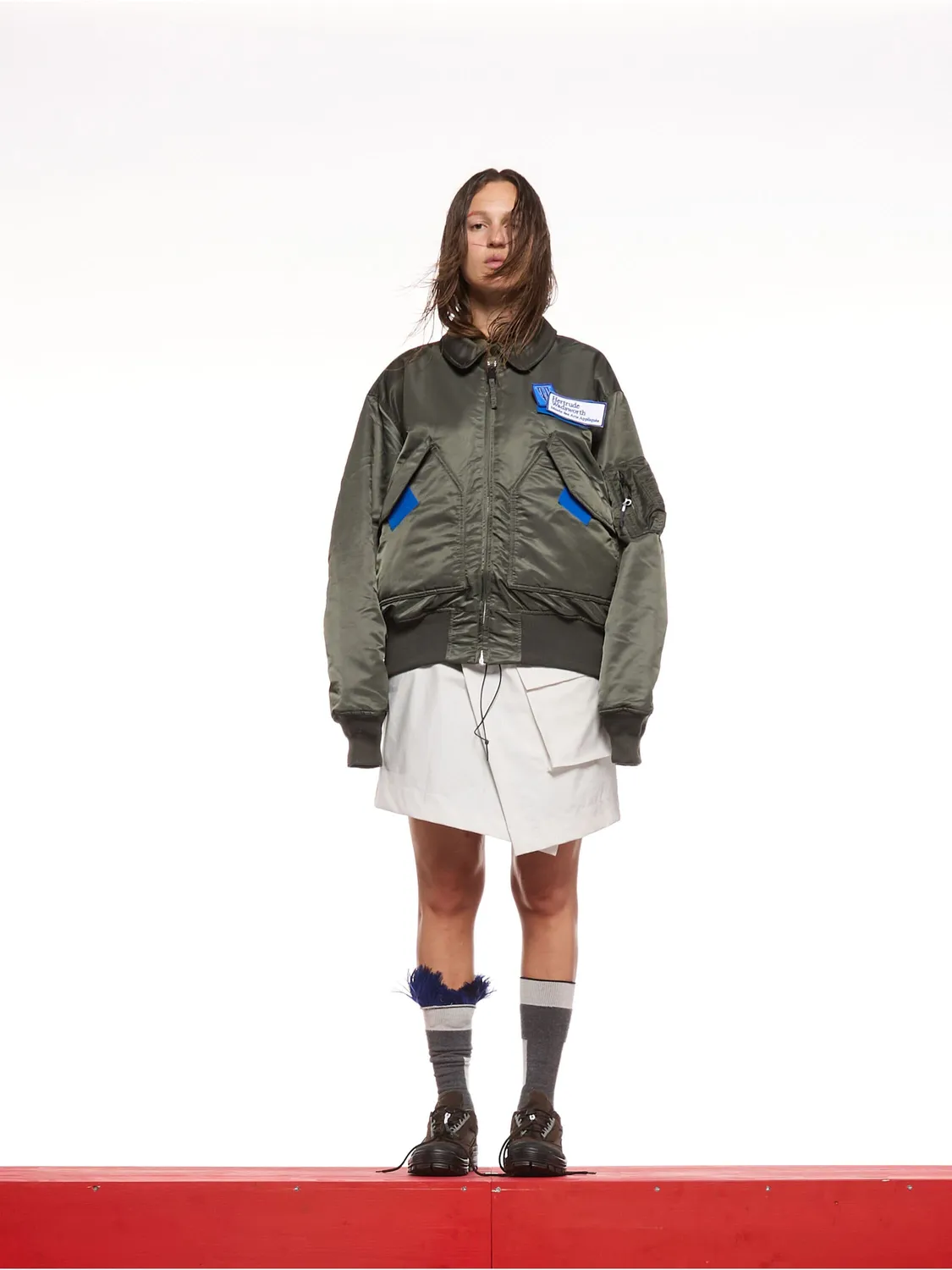Alpha Industries GR10K CWU 45/P geaca bomber albastru usor