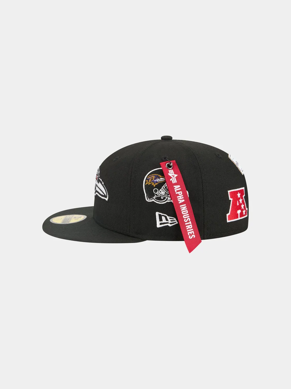 Alpha Industries Baltimore Ravens 59Fifty sapca neagra fitted