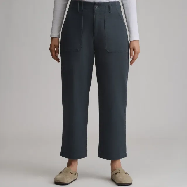 Eddie Bauer Utility Twill pantaloni dama Storm twill