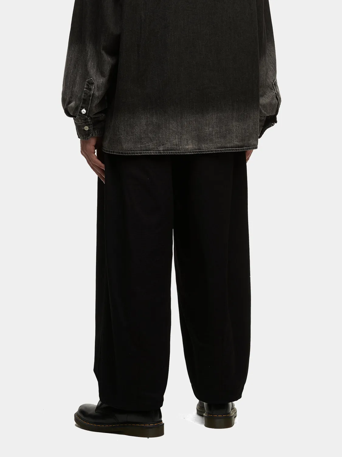 Alpha Industries Unfrm pantaloni barbati negri bumbac ripstop