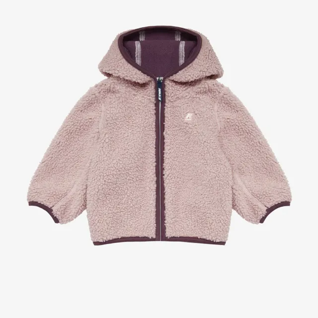 K-Way Janne Polar geacă polar copii roz violet