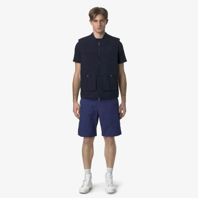 K-Way Cebar Cotton Like bermude albastru regular