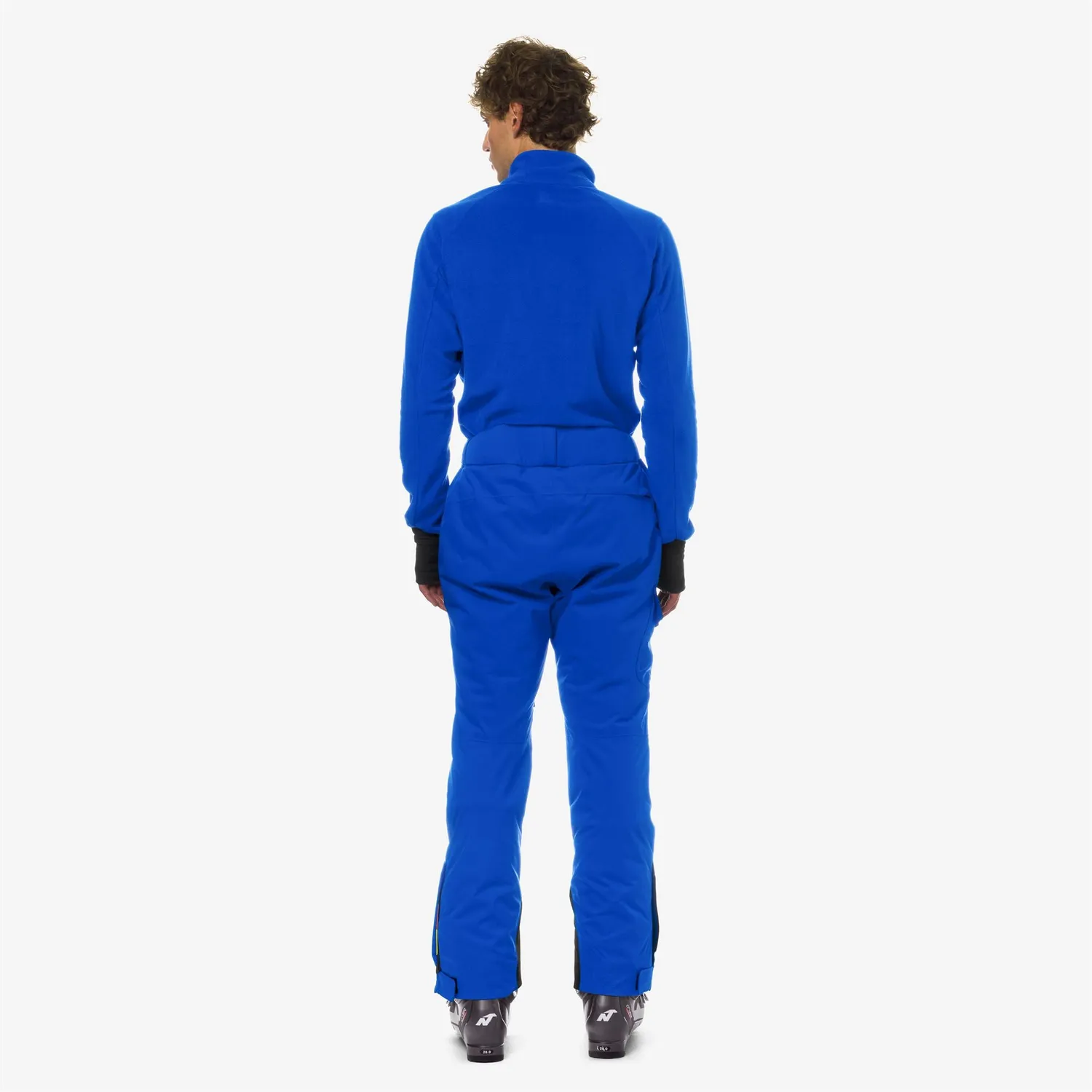 K-Way Avrieux Micro Twill 2 Layers pantaloni bărbați Blue Royal Marine