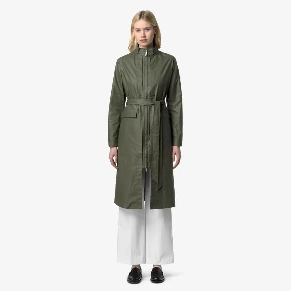 K-Way Horien Geaca Lunga Dama Verde Lichen