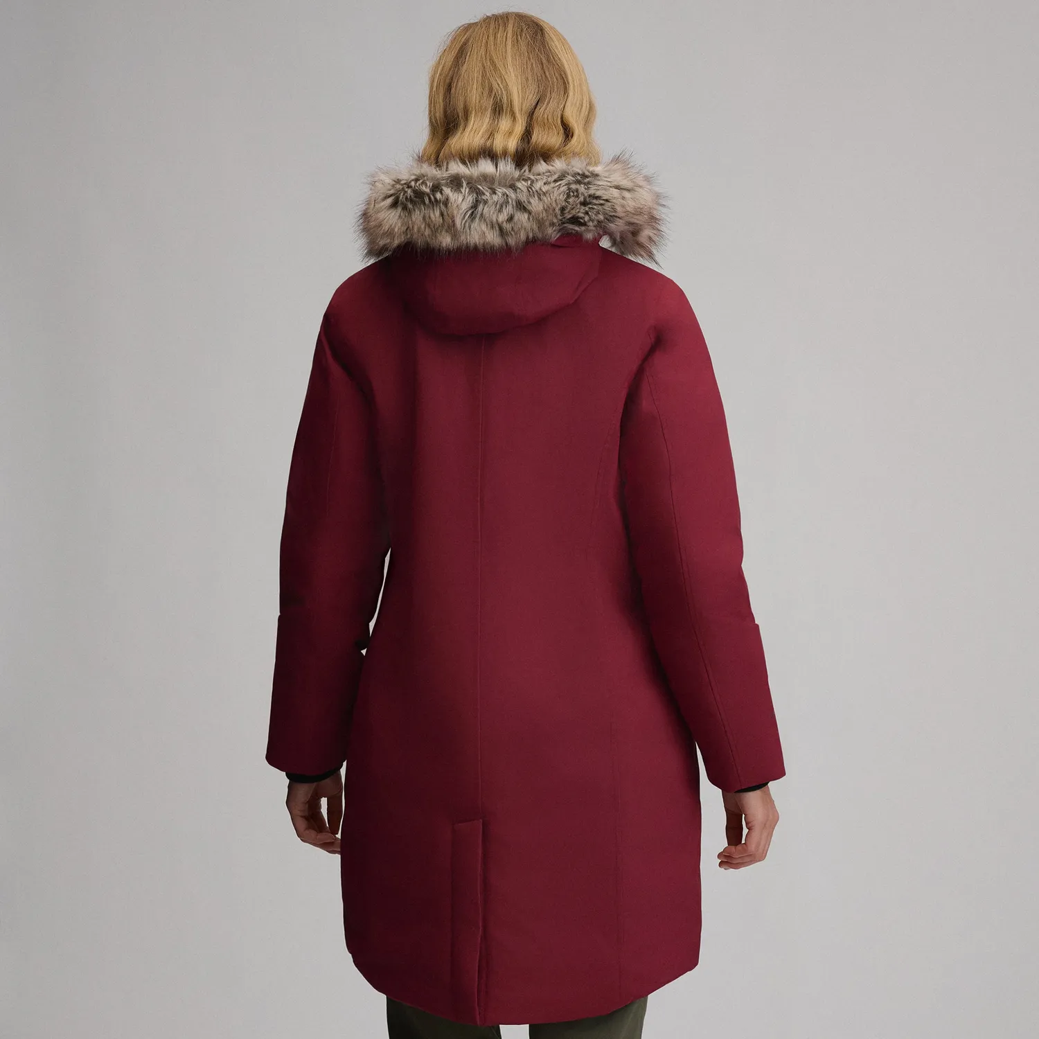 Eddie Bauer Olympia palton puf dama Storm impermeabil lung