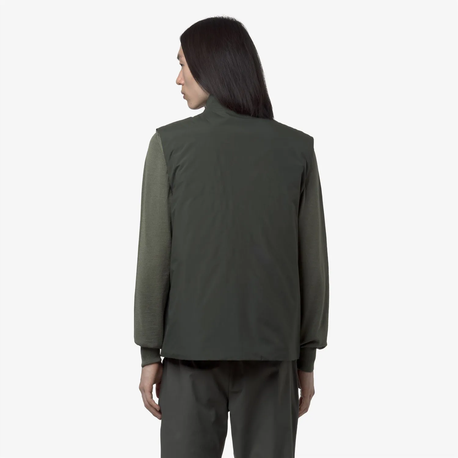 K-Way Valen Warm Ottoman vesta verde puf