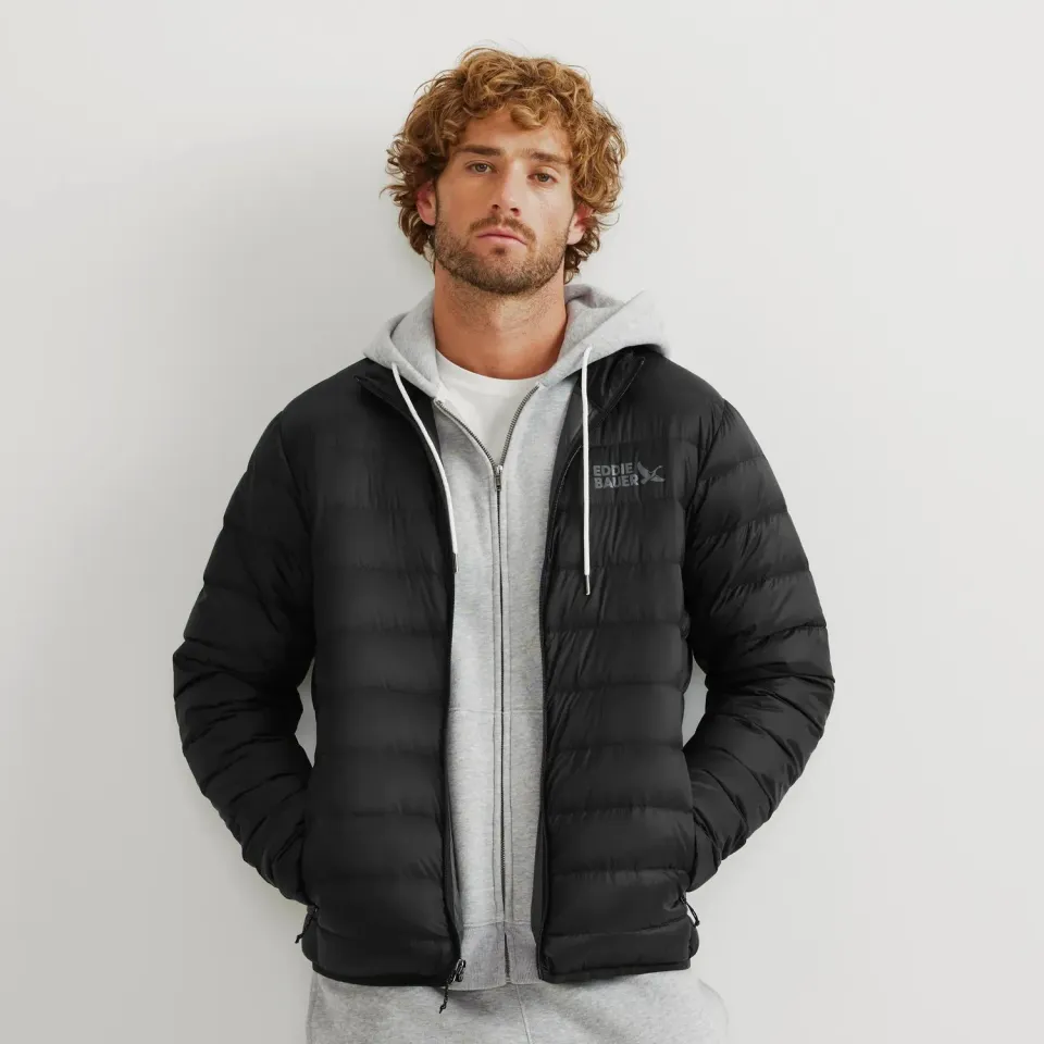 Eddie Bauer CirrusLite geaca barbati cu puf Black