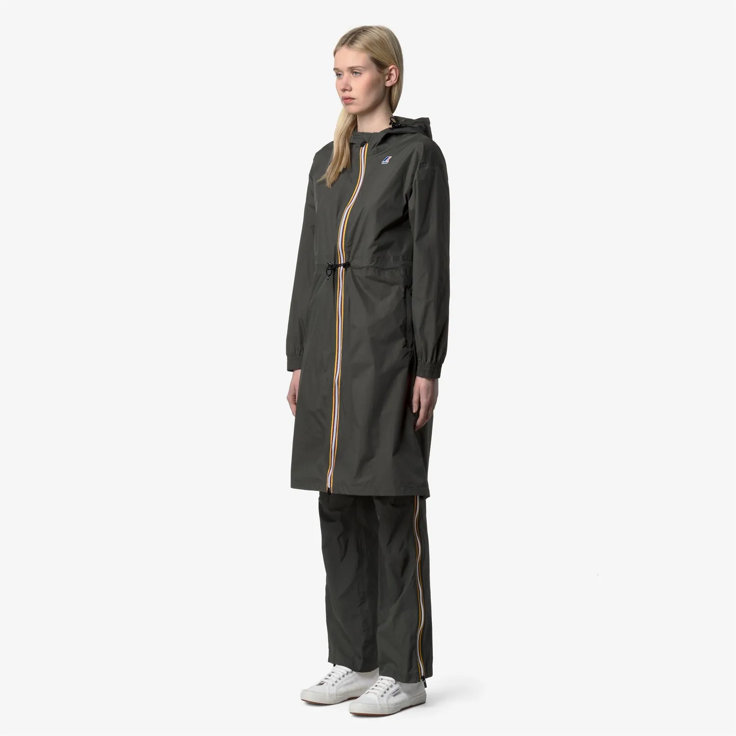 K-Way Delia Le Vrai 4.0 geacă Green Blackish 10K