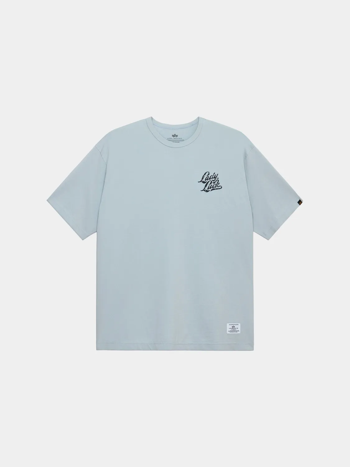 Alpha Industries Lady Luck Tee tricou negru relaxed