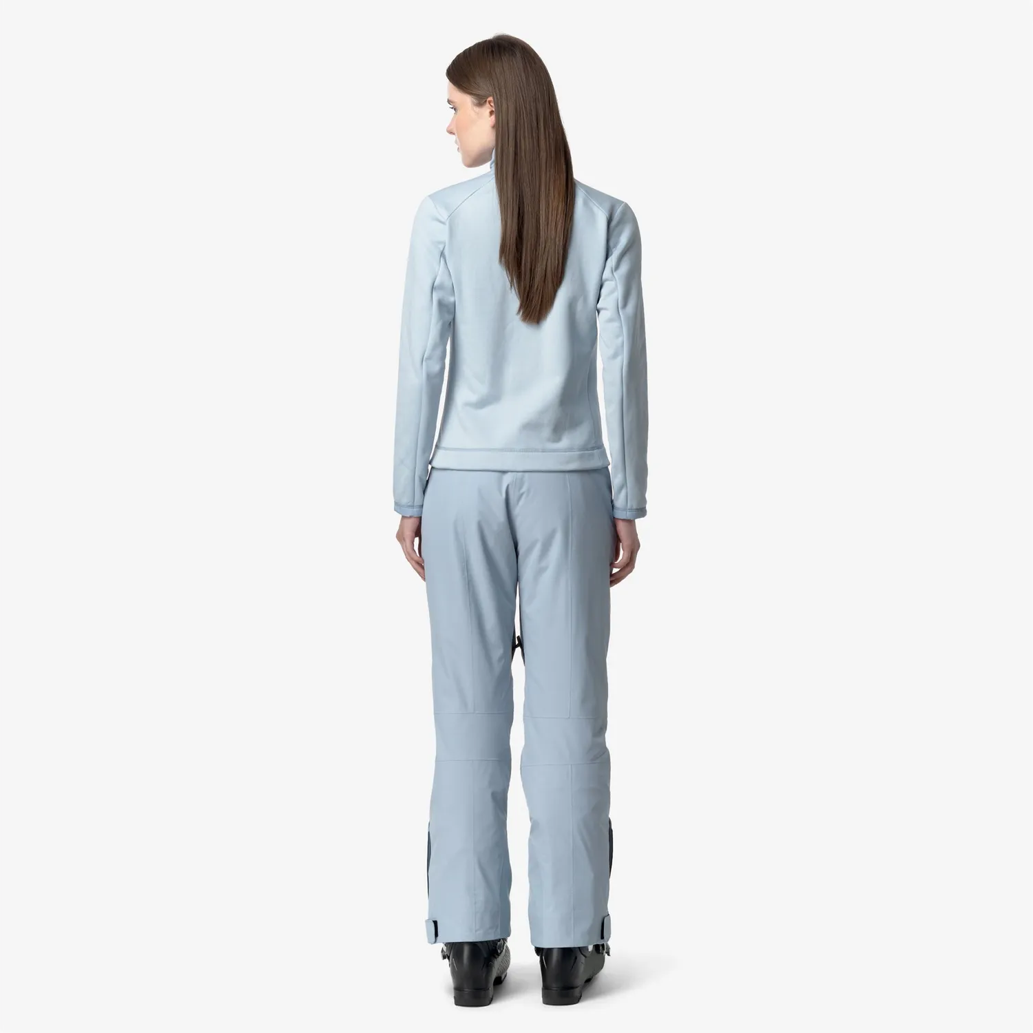 K-Way Bonneval Microtwill pantaloni schi Blue Avio impermeabili
