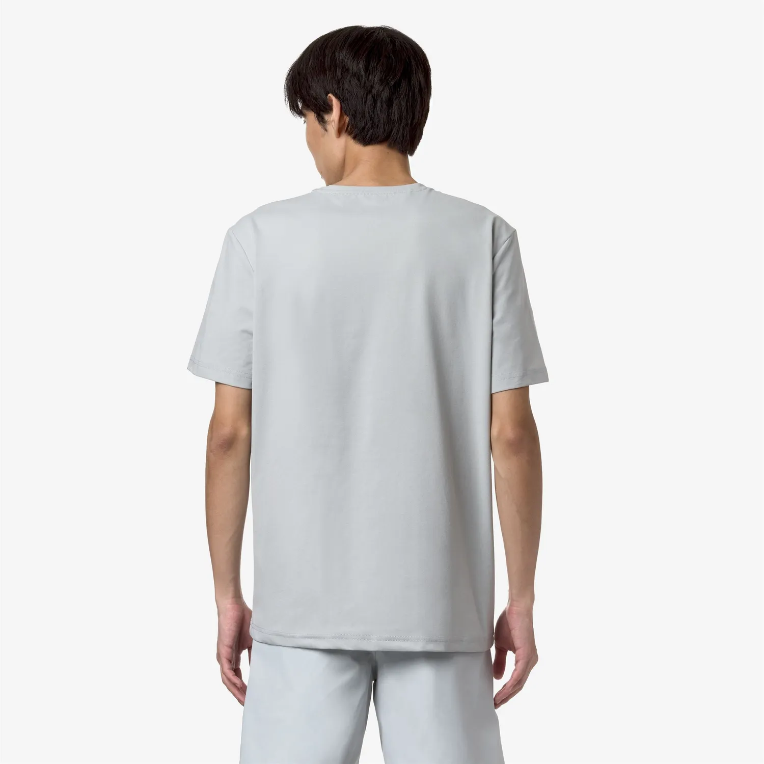 K-Way Seril Travel tricou gri deschis pliabil