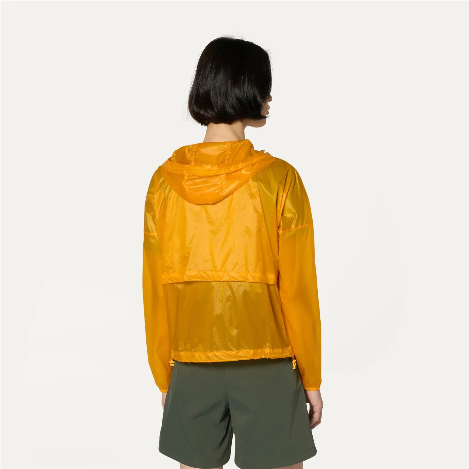 K-Way Ophel Light Micro Ripstop geaca dama galben impermeabila
