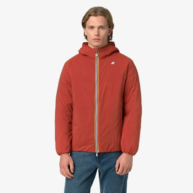 K-Way Jack Plain Warm geaca rosie cu Primaloft