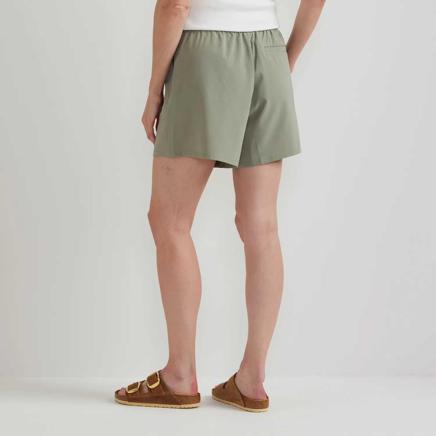 Eddie Bauer Departure Pull-On șort damă Sage UPF 50+