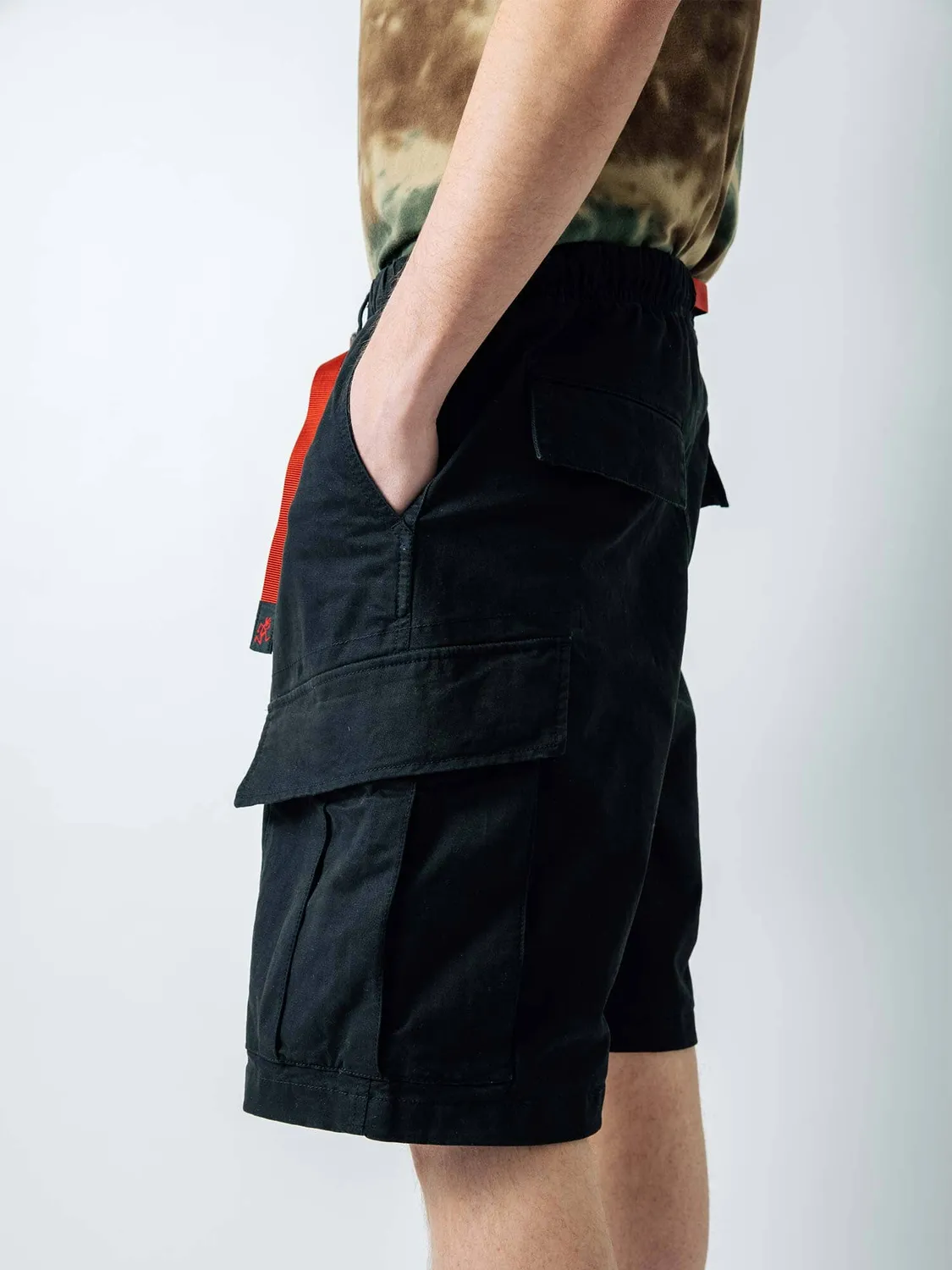 Alpha Industries Gramicci Jungle Cargo Short pantaloni scurti Negru ripstop