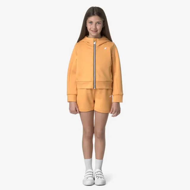 K-Way Soleil Light Spacer pantaloni scurți fete Orange Amber