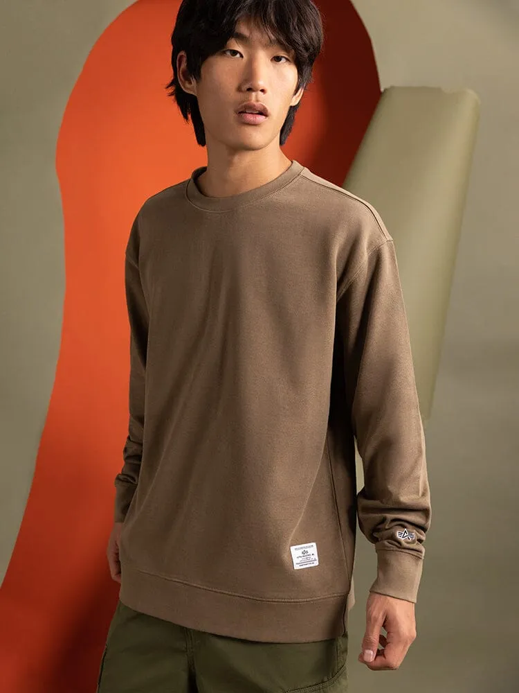 Alpha Industries Essential Crewneck bluză neagră bumbac