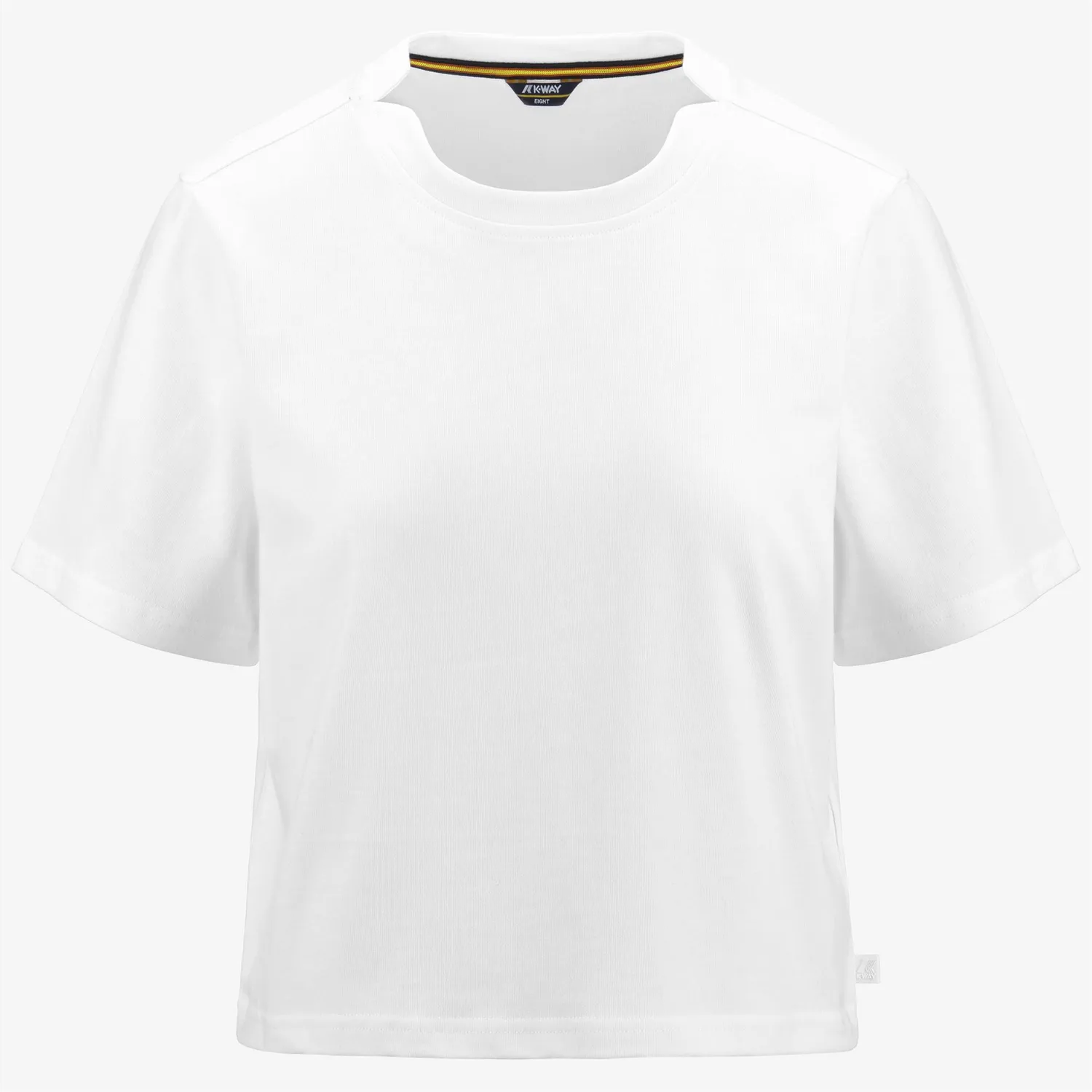 K-Way Amilly tricou dama alb bumbac