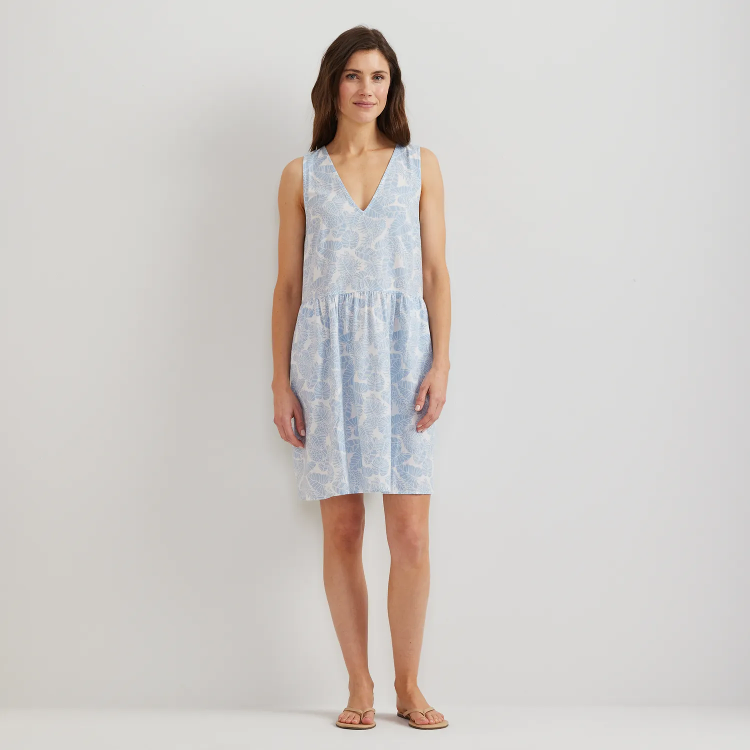 Eddie Bauer Baja rochie slate blue fara maneci