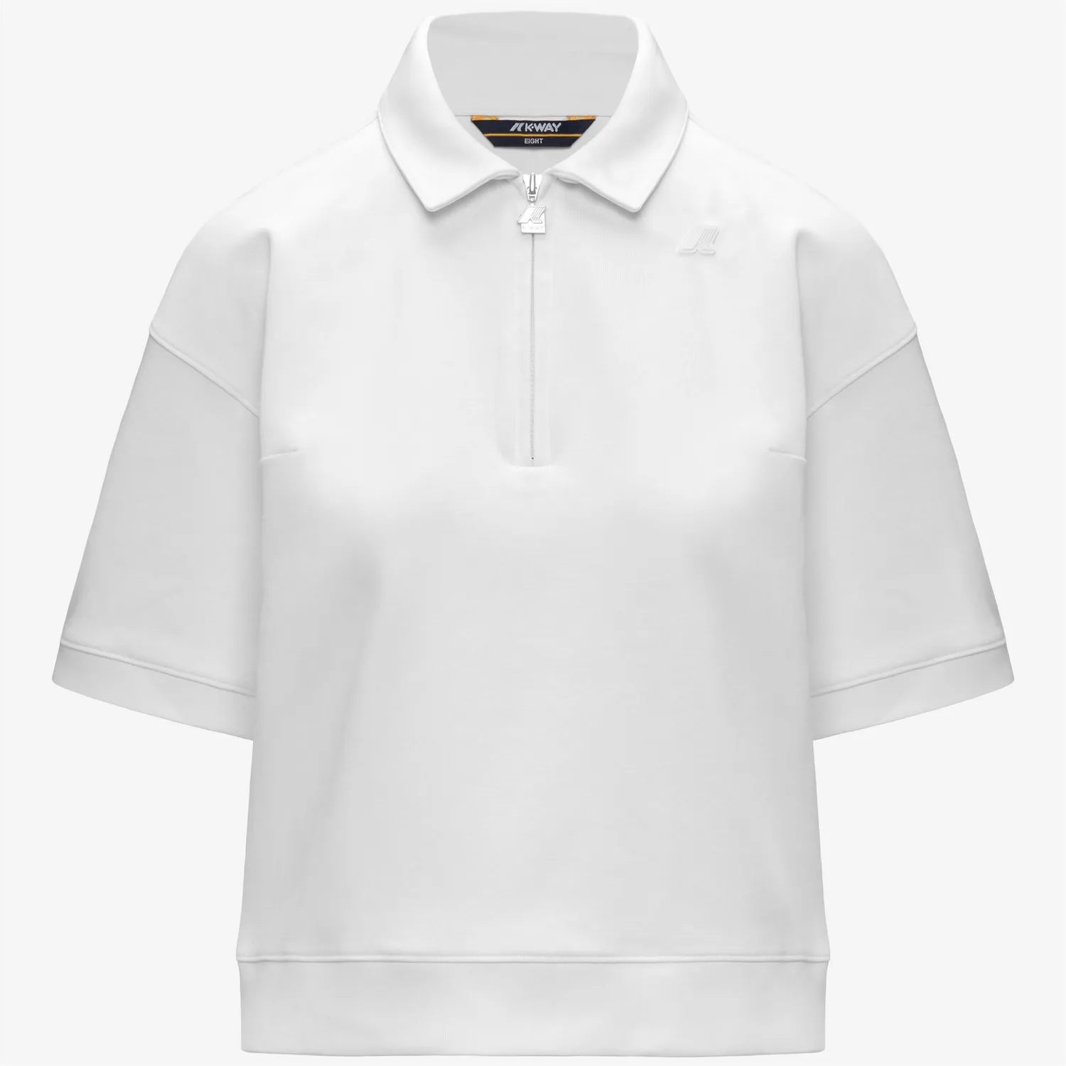 K-Way Lozany Interlock polo damă alb sport