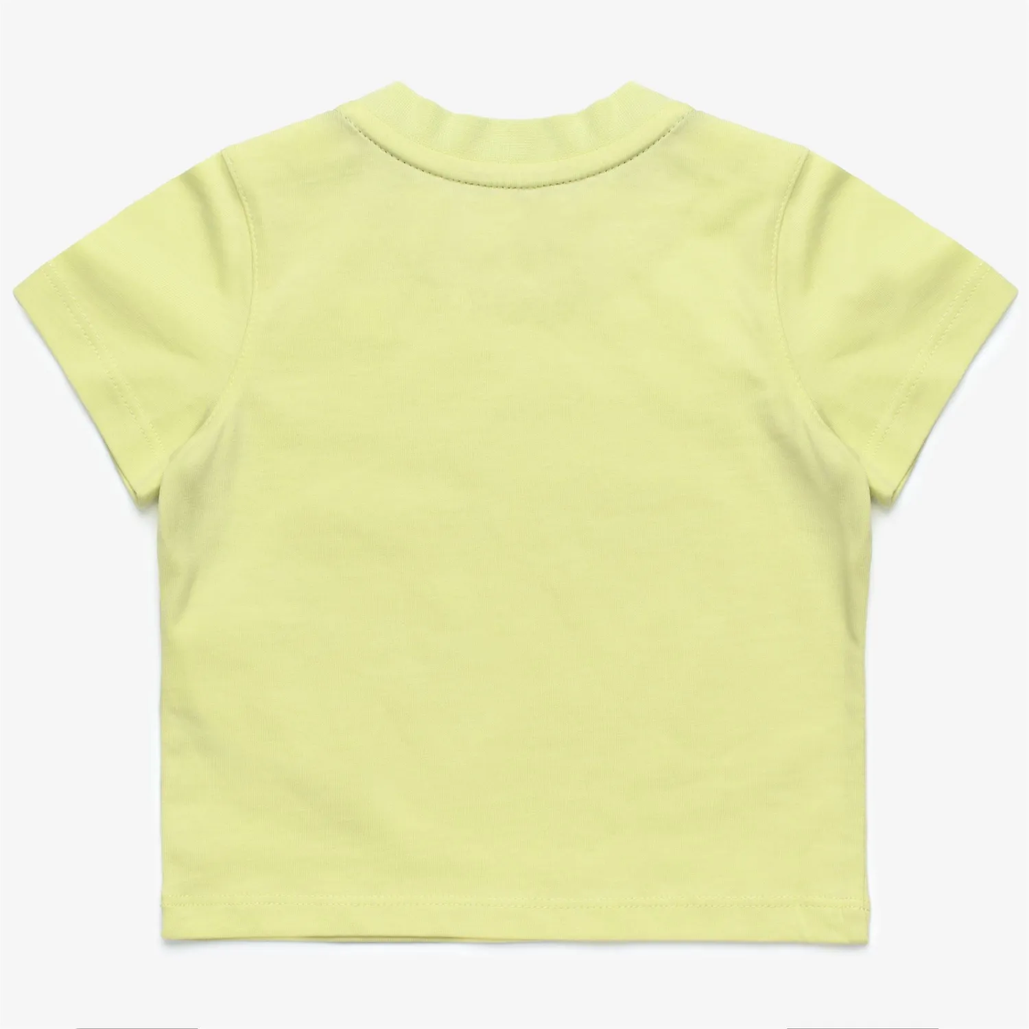K-Way E. Pete Jersey tricou copii galben Lime bumbac