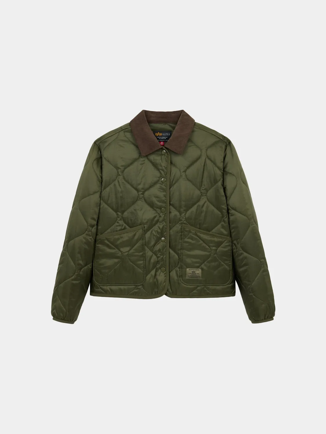 Alpha Industries Coast Liner geacă damă cocoa nailon