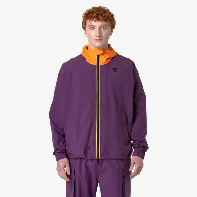 K-Way Mile 2.1 Amiable Diemme geaca violet-portocaliu impermeabila