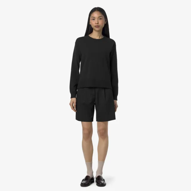 K-Way Nive Twill Tech bermude damă negre stretch