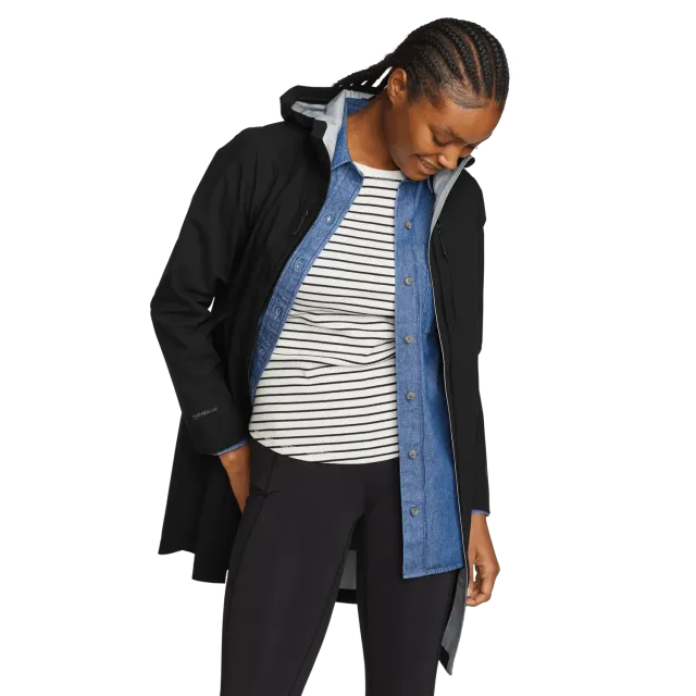 Eddie Bauer Oscillate 3L palton damă negru impermeabil